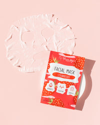 Thumbnail for STRAWBERRY FACIAL MASK (12 PACK) - FREE TRIAL